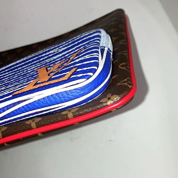 🕹️ Louis Vuitton 🕹️ Monogram A4 Multipocket Pochette Clutch/Laptop Bag NWT - Picture 13 of 16